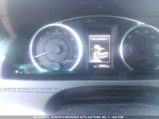 4T1BF1FK7GU568069 - 2016 TOYOTA CAMRY LE/XLE/SE/XSE BLUE photo 7