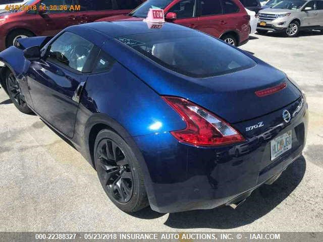 JN1AZ4EH6JM572431 - 2018 NISSAN 370Z TOURING/SPORT/NISMO BLUE photo 3