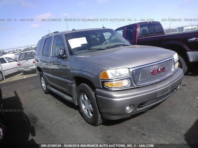 1GKEK63U73J297708 - 2003 GMC YUKON DENALI BROWN photo 1