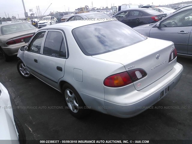 1NXBR12E7XZ269169 - 1999 TOYOTA COROLLA VE/CE/LE 银色 照片 3