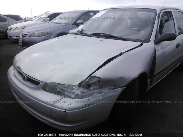 1NXBR12E7XZ269169 - 1999 TOYOTA COROLLA VE/CE/LE 银色 照片 6