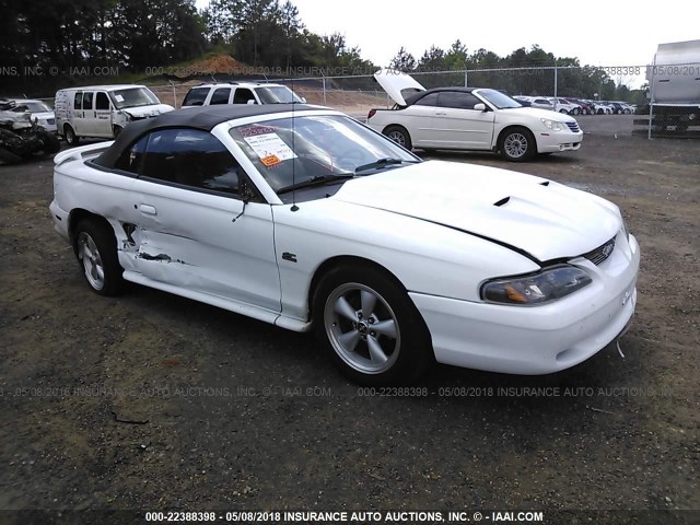 1FALP45T7SF144993 - 1995 FORD MUSTANG GT/GTS WHITE photo 1