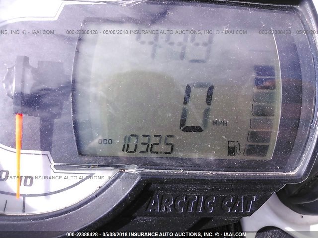 4UF13SNW1DT126496 - 2013 ARCTIC CAT SNOWMOBILE 白色 照片 7