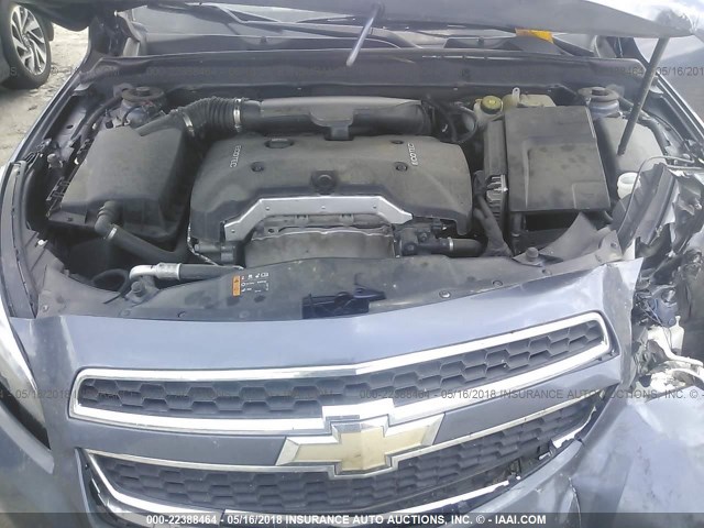 1G11C5SA7DF312620 - 2013 CHEVROLET MALIBU 1LT ლურჯი ფოტო 10