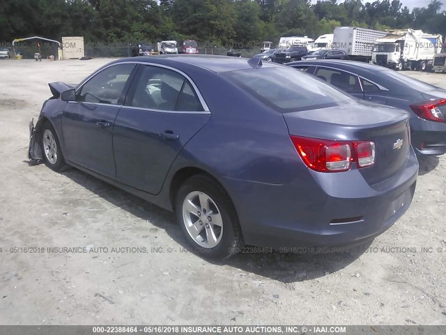 1G11C5SA7DF312620 - 2013 CHEVROLET MALIBU 1LT ლურჯი ფოტო 3