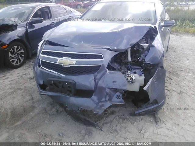 1G11C5SA7DF312620 - 2013 CHEVROLET MALIBU 1LT ლურჯი ფოტო 6