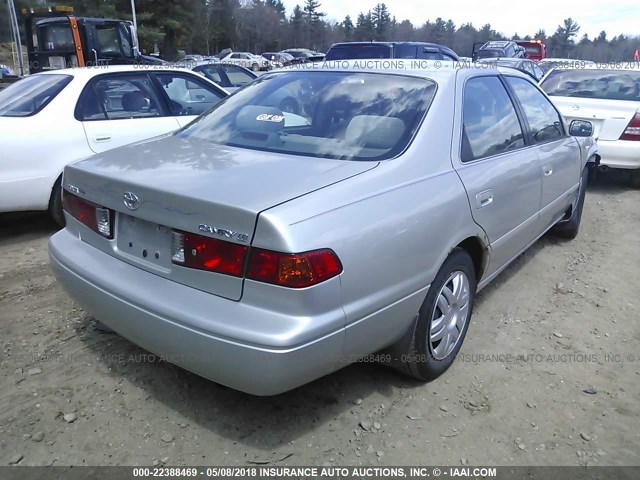 4T1BG22K91U112641 - 2001 TOYOTA CAMRY CE/LE/XLE SILVER photo 4