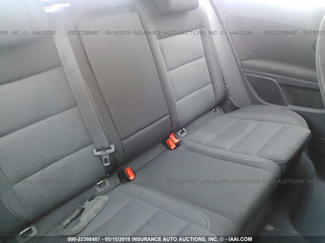 WVWAB7AJ5AW158749 - 2010 VOLKSWAGEN GOLF BLACK photo 8