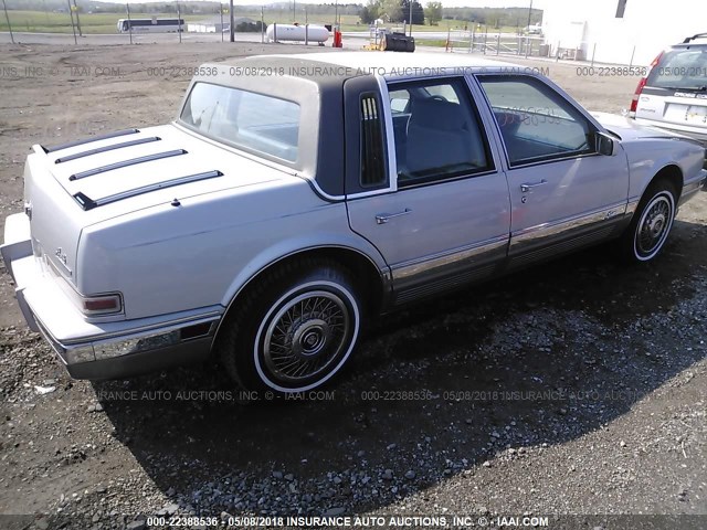 1G6KS5331LU804278 - 1990 CADILLAC SEVILLE SILVER photo 4