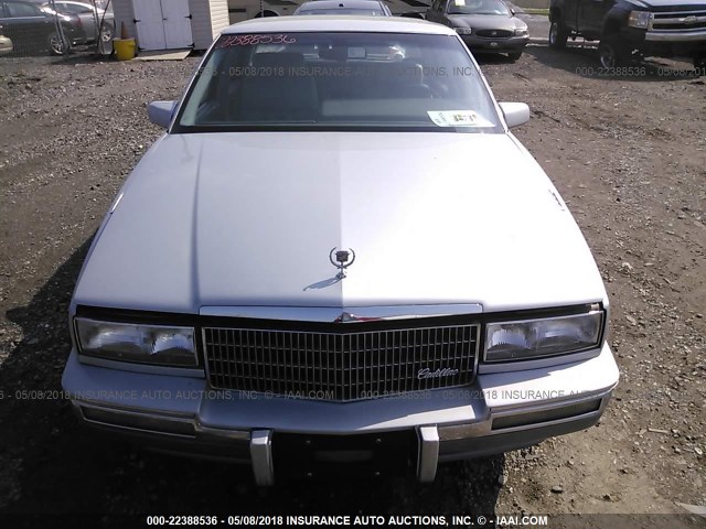 1G6KS5331LU804278 - 1990 CADILLAC SEVILLE SILVER photo 6