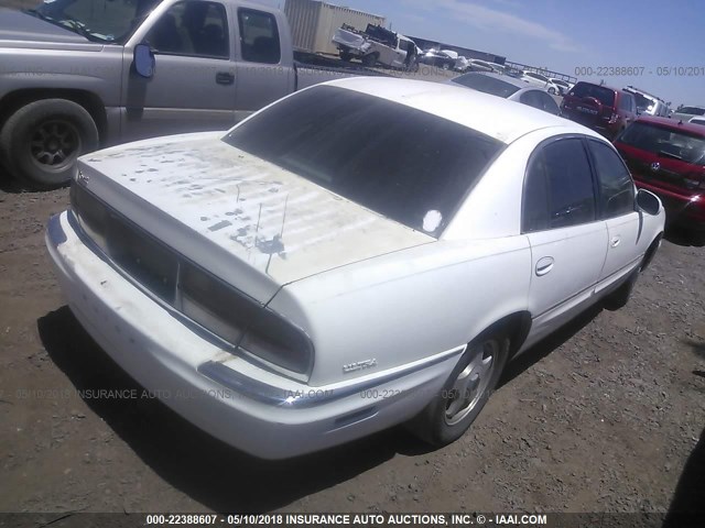 1G4CU521XW4652870 - 1998 BUICK PARK AVENUE ULTRA WHITE photo 4