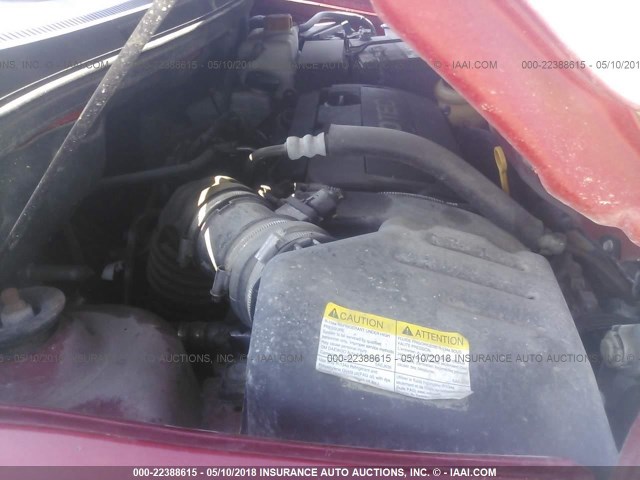 KL1TD5DEXBB117944 - 2011 CHEVROLET AVEO LS/LT 红色 照片 10