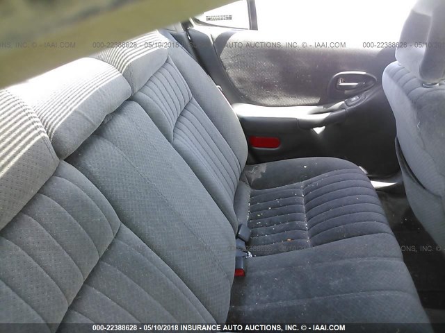 1G2WJ52J2YF119496 - 2000 PONTIAC GRAND PRIX SE 灰色 照片 8