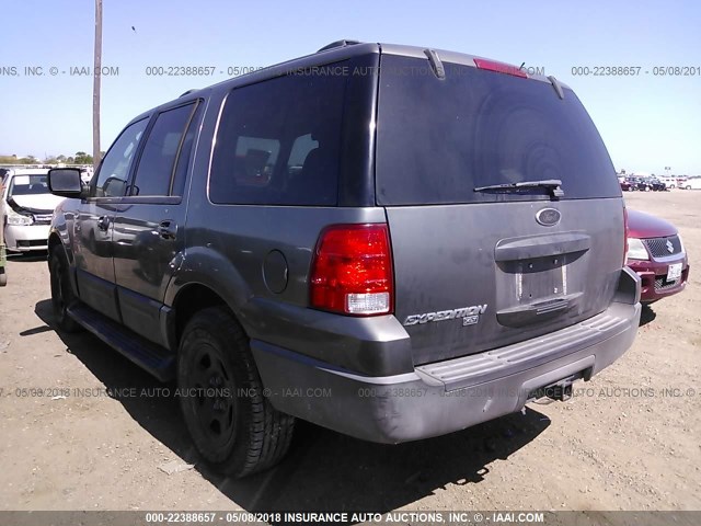 1FMRU15WX4LB16269 - 2004 FORD EXPEDITION XLT GRAY photo 3