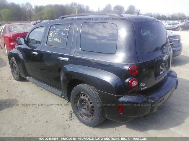 3GNBAAFW7BS633699 - 2011 CHEVROLET HHR LS 黑色 照片 3