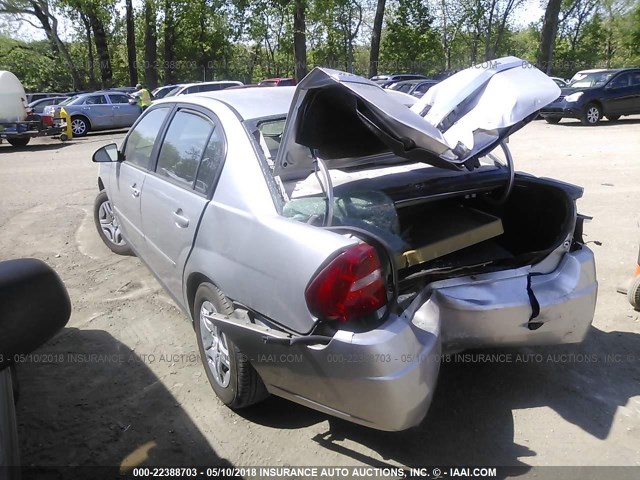 1G1ZS58FX7F259604 - 2007 CHEVROLET MALIBU LS 灰色 照片 3