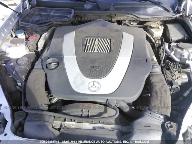 WDBWK54F97F139470 - 2007 MERCEDES-BENZ SLK 280 SILVER photo 10