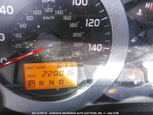 JTMZK31V766000404 - 2006 TOYOTA RAV4 LIMITED Կարմիր լուսանկար 7
