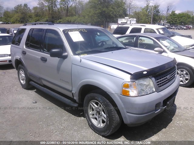 1FMZU72E12UB19258 - 2002 FORD EXPLORER XLS SILVER photo 1