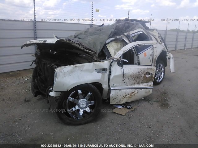 1GYFK638X8R233085 - 2008 CADILLAC ESCALADE LUXURY თეთრი ფოტო 2