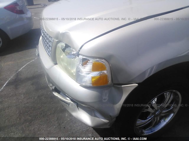 1FMZU63W74ZB24939 - 2004 FORD EXPLORER XLT/XLT SPORT/NBX BEIGE photo 6