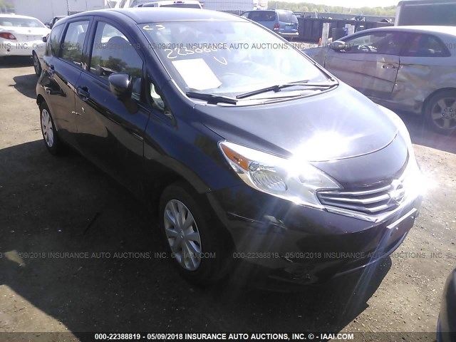 3N1CE2CP1FL409500 - 2015 NISSAN VERSA NOTE S/S PLUS/SV/SL/SR BLACK photo 1