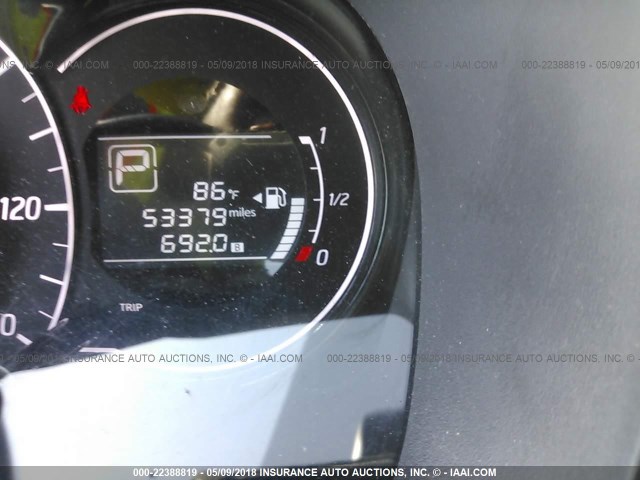 3N1CE2CP1FL409500 - 2015 NISSAN VERSA NOTE S/S PLUS/SV/SL/SR BLACK photo 7