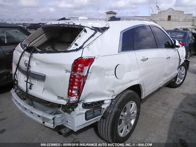 3GYFNBE33FS630956 - 2015 CADILLAC SRX LUXURY COLLECTION WHITE photo 4