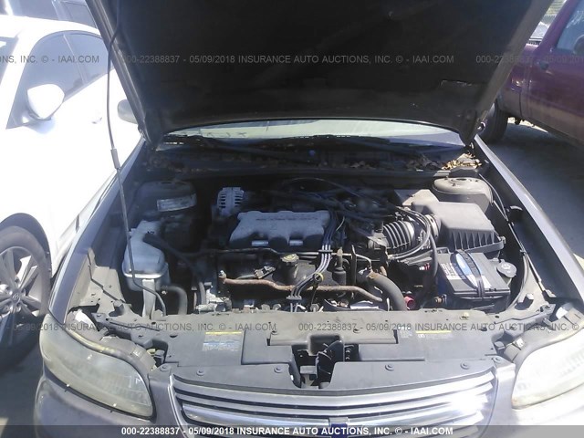 1G1NE52J32M572517 - 2002 CHEVROLET MALIBU LS 灰色 照片 10