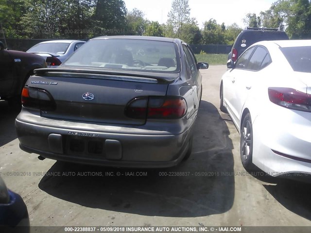 1G1NE52J32M572517 - 2002 CHEVROLET MALIBU LS 灰色 照片 4