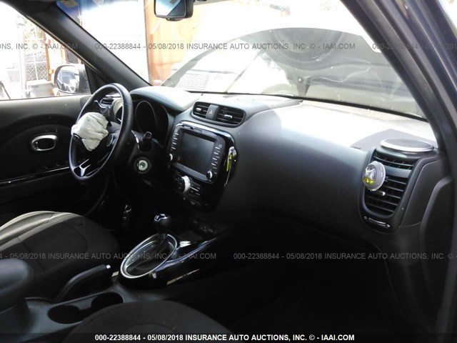 KNDJX3A57E7082478 - 2014 KIA SOUL ! Dark Blue photo 5