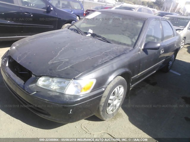 4T1BG22K21U836039 - 2001 TOYOTA CAMRY CE/LE/XLE 黑色 照片 2