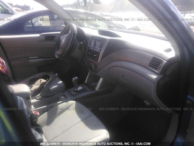 JF2SH6BC8AH785710 - 2010 SUBARU FORESTER XS Mavi foto 5