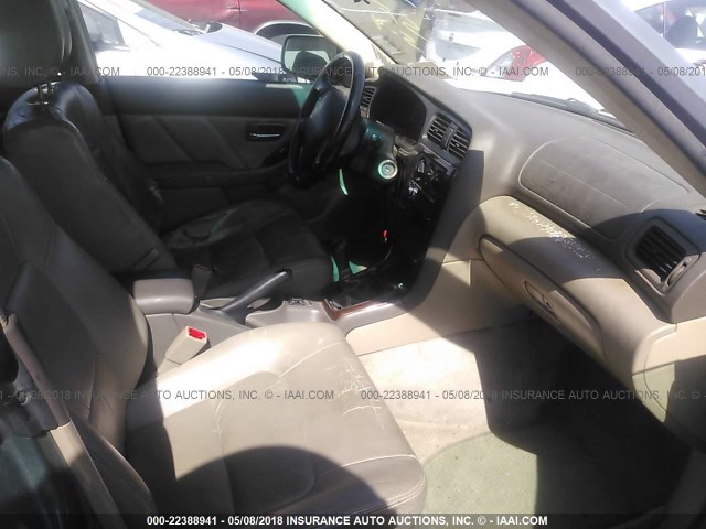 4S3BH686226661168 - 2002 SUBARU LEGACY OUTBACK LIMITED GREEN photo 5