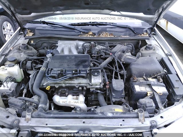 4T1BF22K6YU095732 - 2000 TOYOTA CAMRY LE/XLE Silber Foto 10