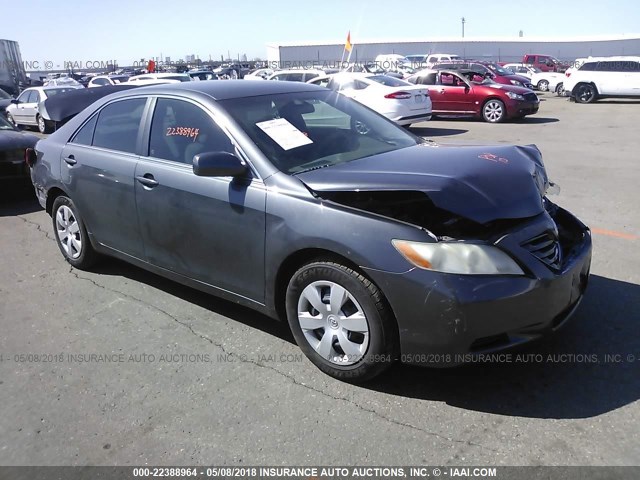 4T1BE46K99U402370 - 2009 TOYOTA CAMRY SE/LE/XLE GRAY photo 1