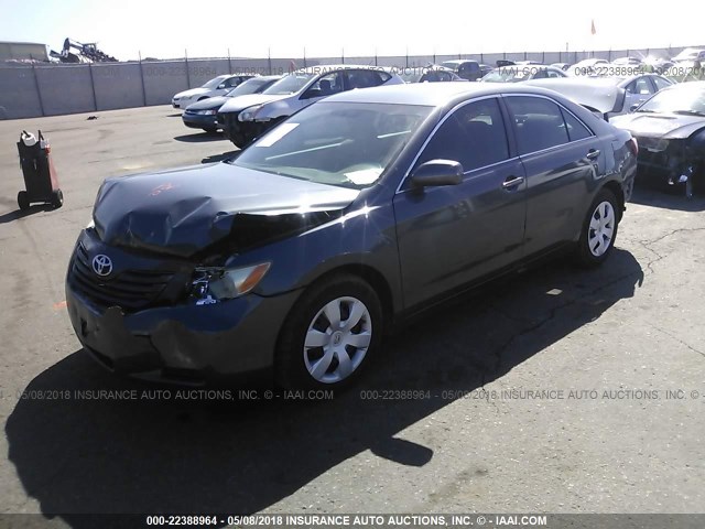 4T1BE46K99U402370 - 2009 TOYOTA CAMRY SE/LE/XLE GRAY photo 2