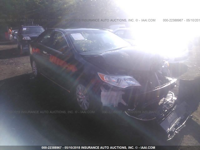 4T4BF1FK6CR182243 - 2012 TOYOTA CAMRY SE/LE/XLE 黑色 照片 1