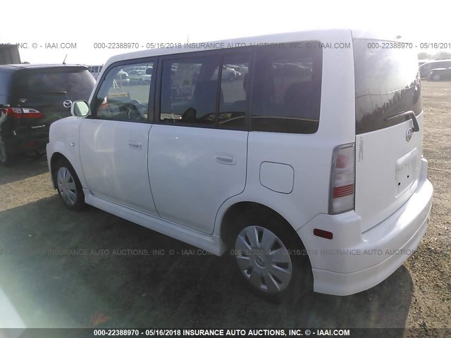 JTLKT324164124561 - 2006 TOYOTA SCION XB თეთრი ფოტო 3
