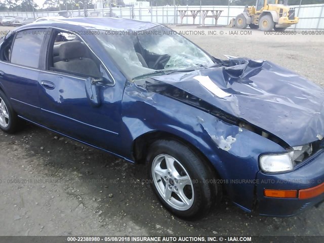 JN1CA21D7WT521167 - 1998 NISSAN MAXIMA GLE/GXE/SE BLUE photo 6