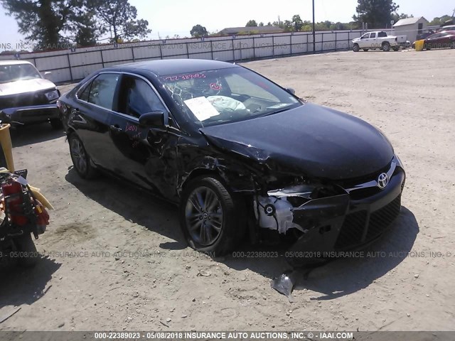 4T1BF1FK6HU391404 - 2017 TOYOTA CAMRY LE/XLE/SE/XSE BLACK photo 1
