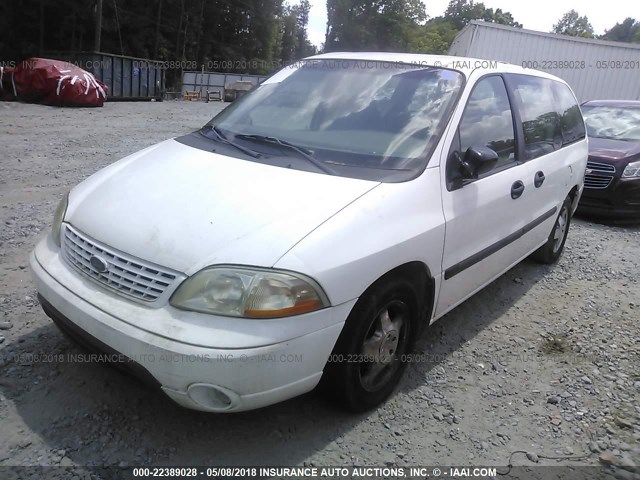 2FMZA50493BA66260 - 2003 FORD WINDSTAR WAGON WHITE photo 2