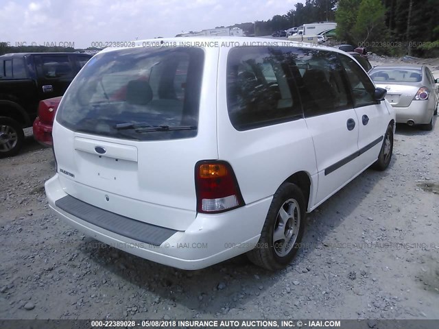 2FMZA50493BA66260 - 2003 FORD WINDSTAR WAGON WHITE photo 4