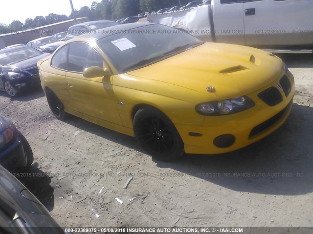 6G2VX12G04L201619 - 2004 PONTIAC GTO YELLOW photo 1