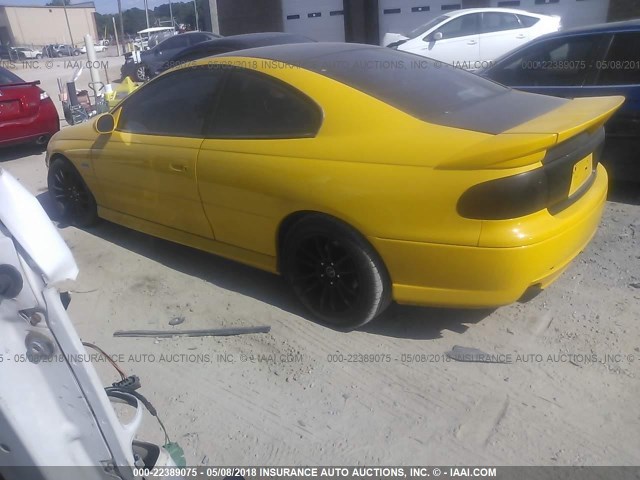 6G2VX12G04L201619 - 2004 PONTIAC GTO YELLOW photo 3