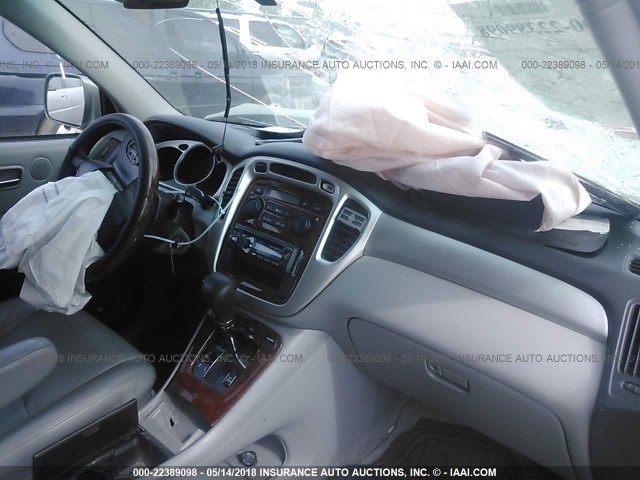 JTEEP21A250113441 - 2005 TOYOTA HIGHLANDER LIMITED 绿色 照片 5