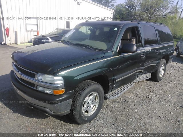 3GNFK16Z24G235640 - 2004 CHEVROLET SUBURBAN K1500 Yaşıl foto 2