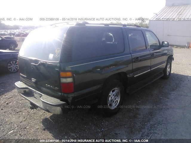 3GNFK16Z24G235640 - 2004 CHEVROLET SUBURBAN K1500 Yaşıl foto 4