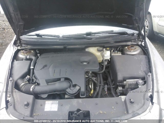 1G1ZB5E01CF238196 - 2012 CHEVROLET MALIBU LS 灰色 照片 10