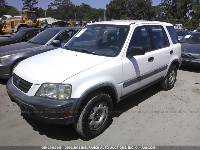 JHLRD2847XC000877 - 1999 HONDA CR-V LX WHITE photo 2